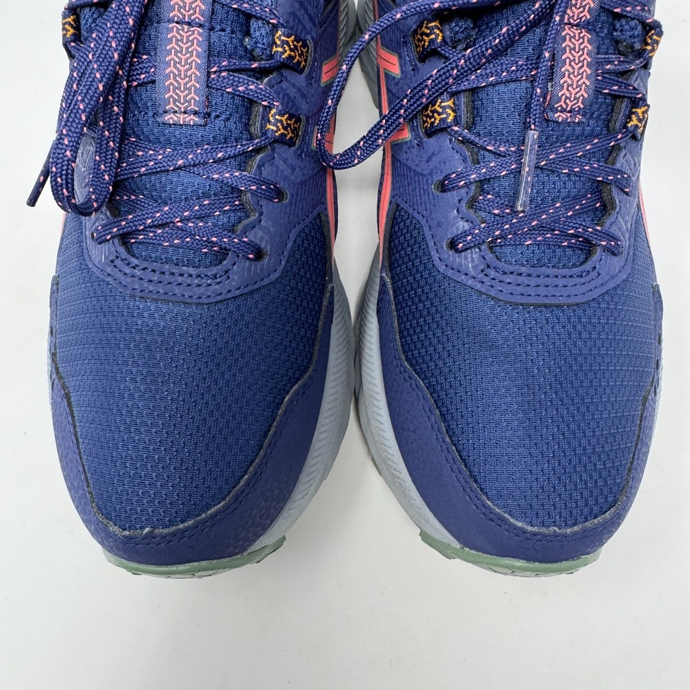 Asics Gel-Venture 9 Running Shoes‎ Blue Pink Trail Shoes Sneakers Women's 6.5 - Picture 5 of 12
